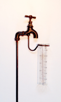 Wasserhahn - Regenmesser