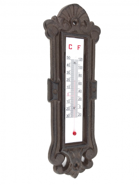 Thermometer - Dekoration aus Gusseisen